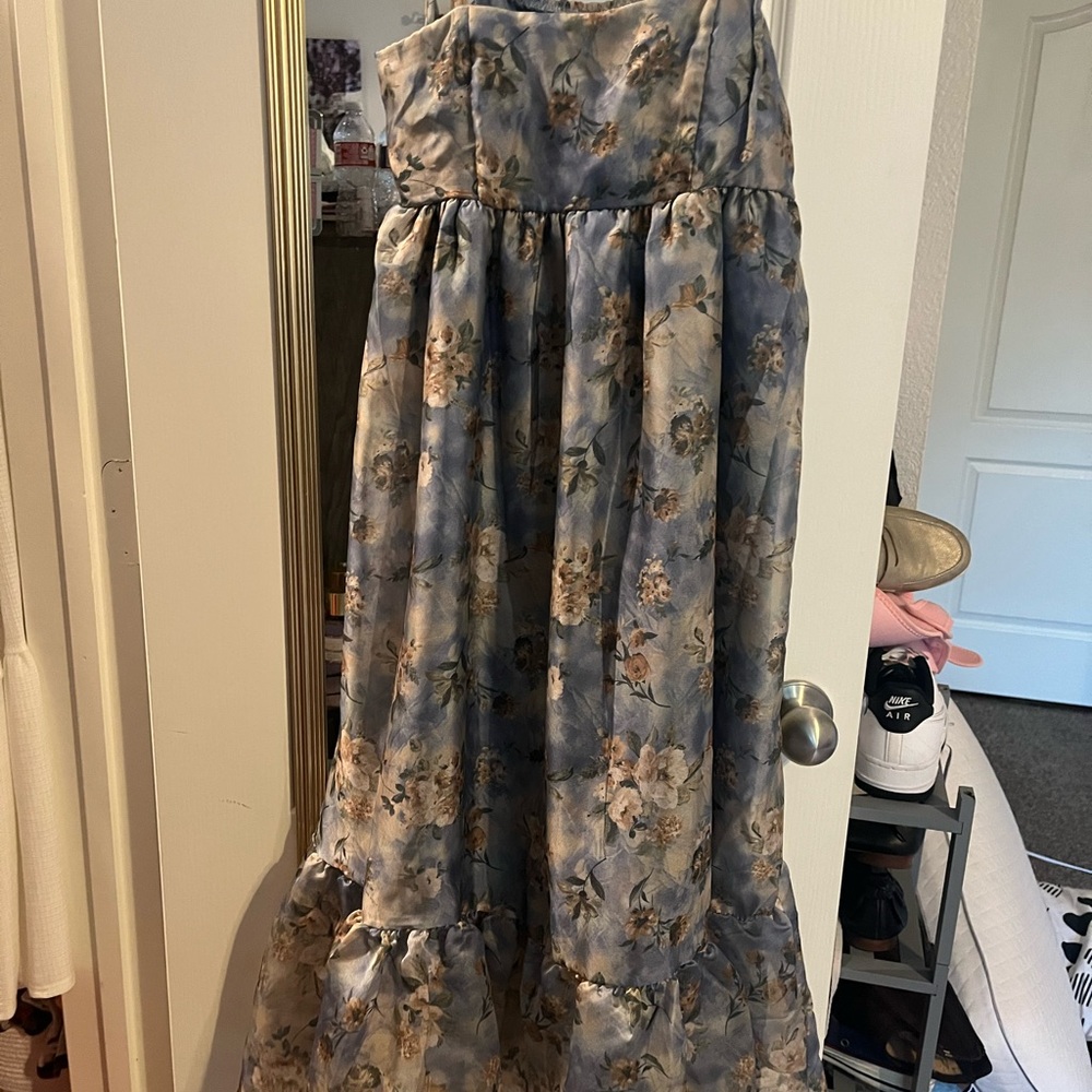 Wild Fable Blue Floral Dress NWOT